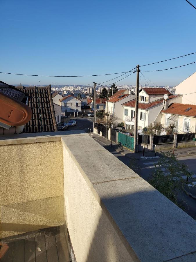 Logement Calme Et Ensoleille Dans Maison De Ville Villejuif Exterior foto